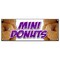 Signmission MINI DONUTS BANNER SIGN donut fried dough signs doughnut holes hot fresh B-Mini Donuts - alternate 1